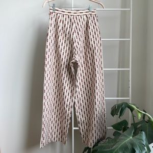 Ilana Kohn, Woven Abe Pant, Dobby Dot Print - Small